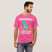 T-shirt Nanasaurus Comme Une Grand-Mère Normale Mais Plus (Devant entier)