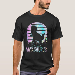 T-shirt Nanasaurus Rex Dinosaur Nana Saurus Tye Die Matchi