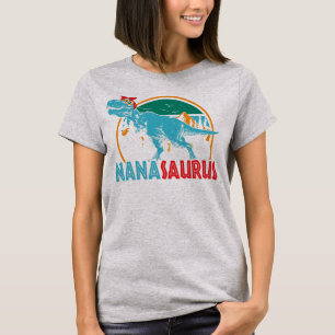 T-shirt Nanasaurus T rex Dinosaur Funny Fête des mères 