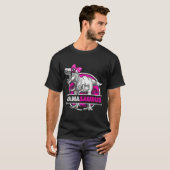 T-shirt Nanasaurus T-rex Matching Funny Grandma Saurus Din (Devant entier)