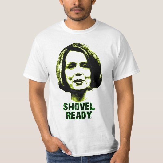 T-shirt Nancy Pelosi est pelle prête (Devant)