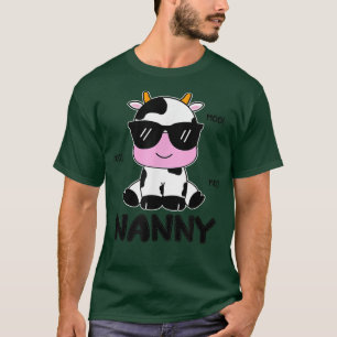 T-shirt Nanny Cow Birthday Farmer Cute Cow Lover Farmer Fa
