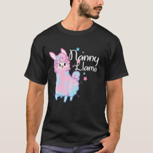 T-shirt Nanny Llama Matching Family Christmas Pajamas
