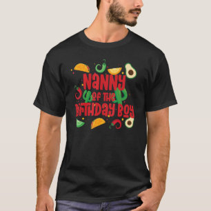 T-shirt Nanny Taco Deux Jours Fiesta Taco Anniversaire Thè