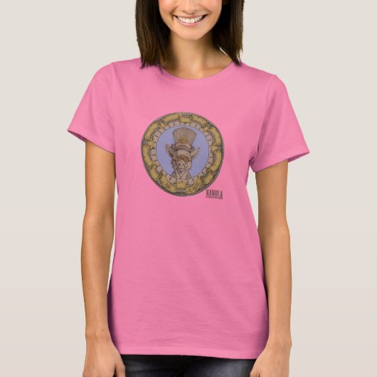 T-shirt NaNo Los Angeles Steampunk Lemur (Devant)