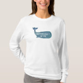 T-shirt Nantucket Blue Whale Beach (Devant)