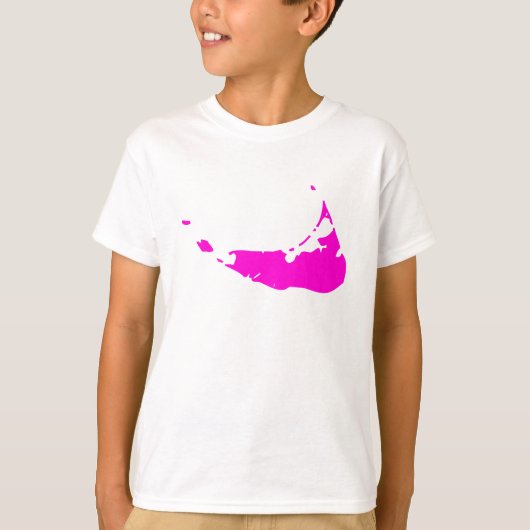 T-shirt Nantucket rose (Devant)