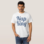 T-shirt Nap King Boy Blue Slogan | Bodysuit bébé (Devant entier)