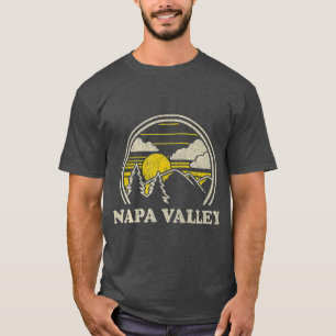 T-shirt Napa Valley California CA Randonnée Vintage