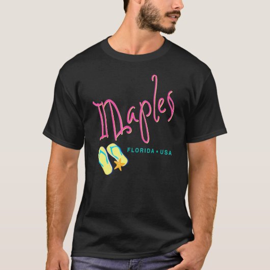 T-shirt Naples Florida Souvenir (Devant)