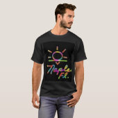 T-shirt Naples floride en néon (Devant entier)