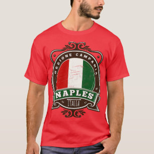 T-shirt Naples Italia Rétro Italie Design