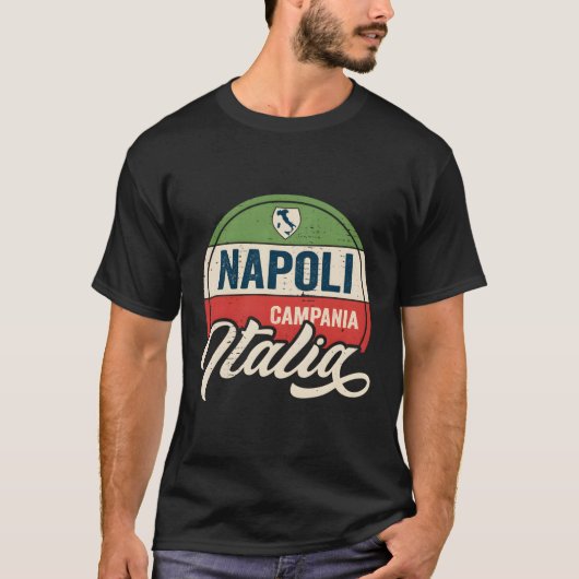 T-shirt Naples Naples Italie (Devant)