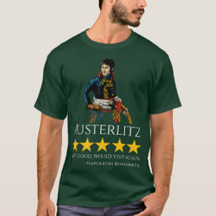 T-shirt Napoléon Bonaparte Austerlitz Mème d'histoire fran