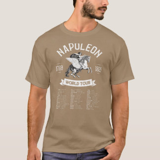 T-shirt Napoleon Bonaparte Worldour Histoire Militaire fil