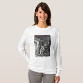 T-shirt Napoléon couvant par le feu (Devant entier)