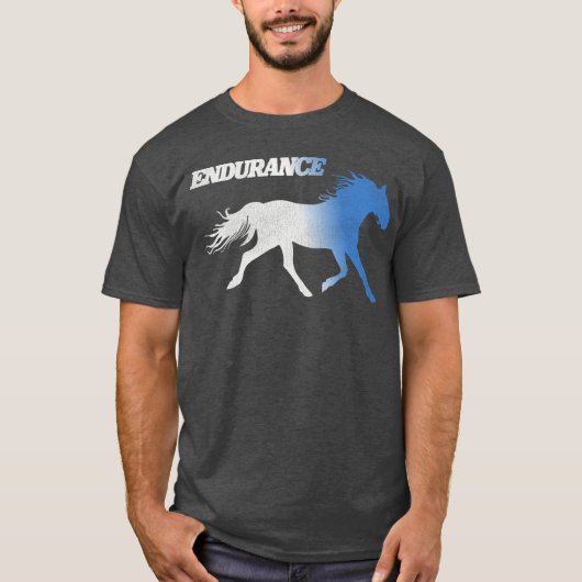 T-shirt Napoleon Dynamite Chevaux de course Endurance ami (Devant)