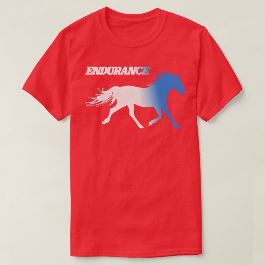 T-shirt Napoleon Dynamite Coureur Chevaux Endurance (Design devant)