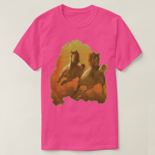 T-shirt Napoléon Dynamite Galloping Horses (Design devant)