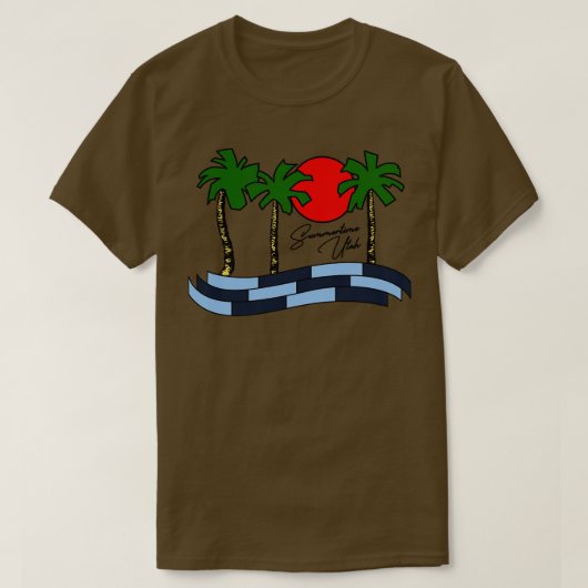 T-shirt Napoleon Dynamite Summertime Utah (Design devant)