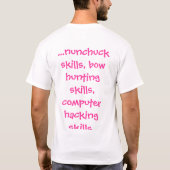 T-shirt Napoléon Dynomite (Dos)