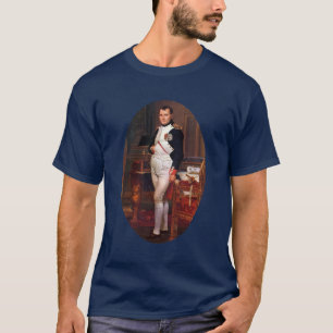T-shirt Napoléon posant dans son étude