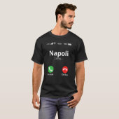 T-shirt Napoli appelle des fans (Devant entier)