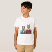 T-shirt Napolian LLama-mite (Devant entier)