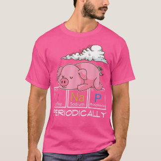 T-shirt Nappage animal couché Périodiquement Pyjama Nappin