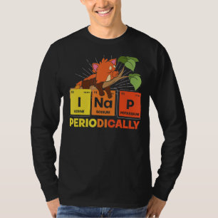 T-shirt Nappage d'animal endormi I Nap Périodiquement mign