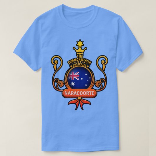 T-shirt Naracoorte Australie du Sud (Design devant)