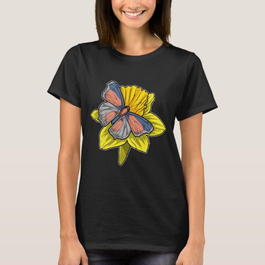 T-shirt Narcisse Papillon (Devant)