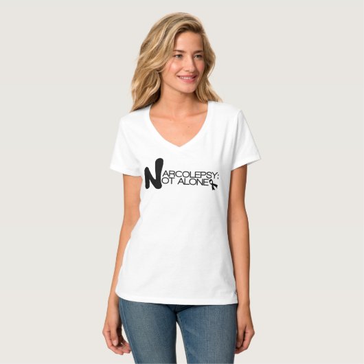 T-shirt NARCOLEPSIE : PAS femmes classiques de conception (Devant entier)