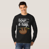 T-shirt Narcolepsy Sleep Sloth Narcolepsie (Devant entier)