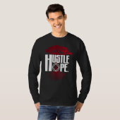 T-shirt Narcotiques Anonyme Hustle Hope Recovery NA AA Sob (Devant entier)