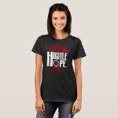 T-shirt Narcotiques Anonyme Hustle Hope Recovery NA AA Sob (Devant entier)
