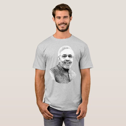 T-shirt Narendra Modi (Devant entier)