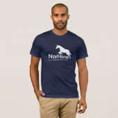T-shirt NarHorse (blanc) (Devant entier)