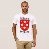 T-shirt Närke, Sverige (Devant entier)