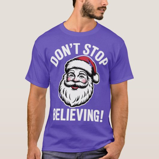 T-shirt N'arrêtez pas de croire (Devant)