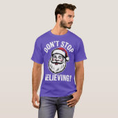 T-shirt N'arrêtez pas de croire (Devant entier)
