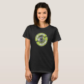 T-shirt N'arrêtez pas de lancer Frisbee Buddy Player Pro D (Devant entier)