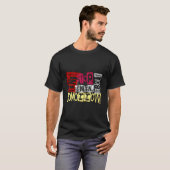 T-shirt N'arrêtez pas de penser à demain (Devant entier)