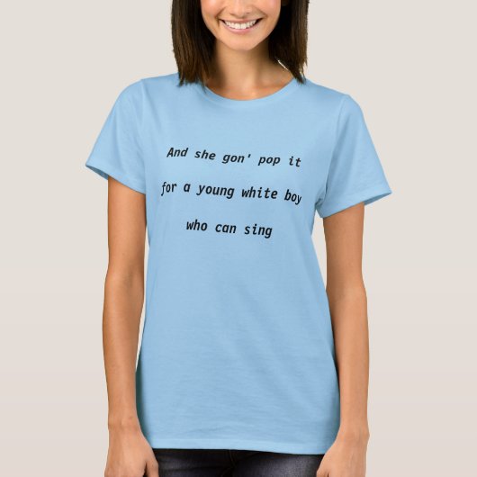T-shirt N'arrêtez pas Ringer Tee (Devant)