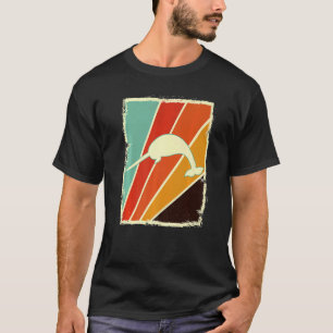 T-shirt Narval Rétro Vintage Animal Marin Baleine Océan