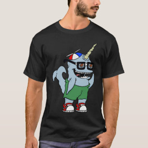 T-shirt Narwal Geek