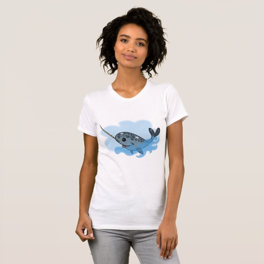 T-shirt Narwhal (Devant entier)