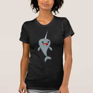 T-shirt Narwhal heureux