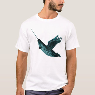 T-shirt Narwhale à ailes