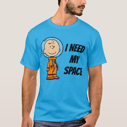 T-shirt NASA| L'astronaute Brown Charlie (Devant)